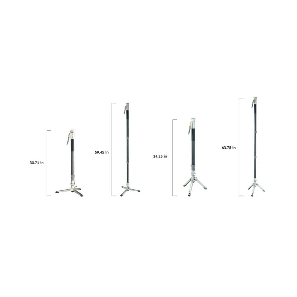Harlowe Rocket CF 6Ft Quick Release Adjustable Monopod
