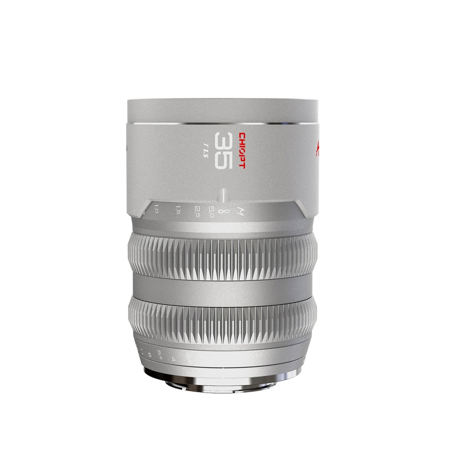 CHIOPT AURA 35mm T1.5 Cinema Lens (Canon RF) Full-Frame with Superfast Aperture and Low Distortion