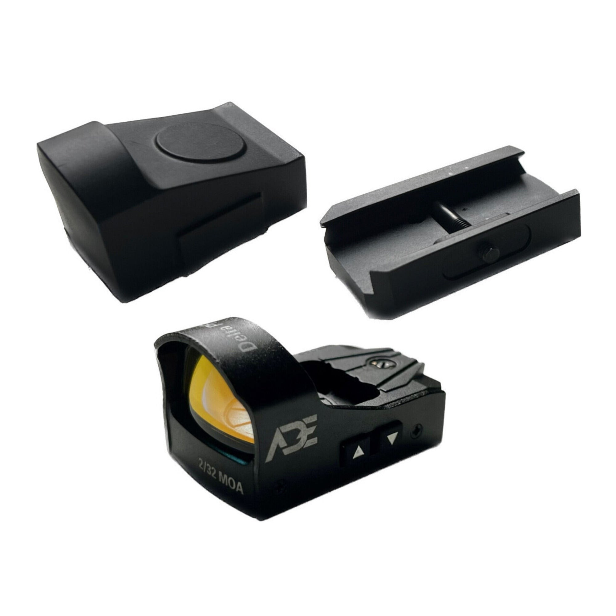 ADE Advanced Optics RD3-012-PRO Series IP67 Waterproof Red Dot Sight (Black)