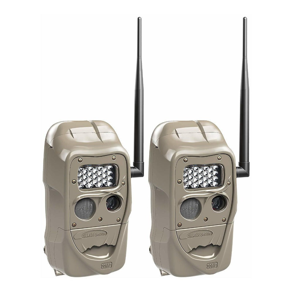 Cuddeback CuddeLink J Series Long Range IR 20MP Trail Camera (2-Pack)