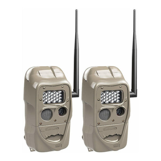Cuddeback CuddeLink J Series Long Range IR 20MP Trail Camera (2-Pack)