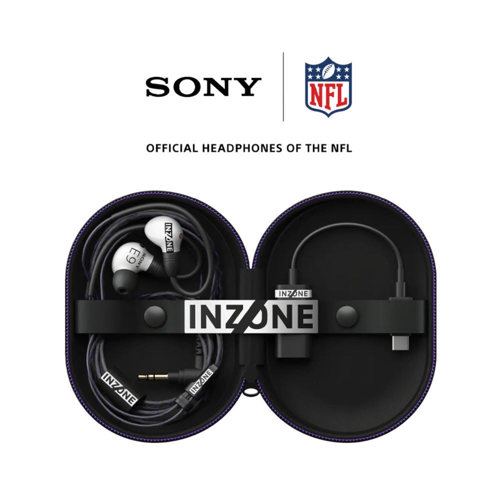 Sony INZONE E9 Wired (White) in-Ear Monitor Bundle with Earbud Replacement Tips