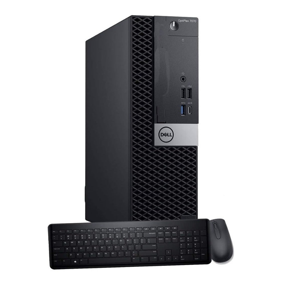 Dell OptiPlex 7070 SFF Desktop, Intel Core i7-9700, 32GB RAM, 1TB SSD, Windows 11 Pro (Certified Refurbished)