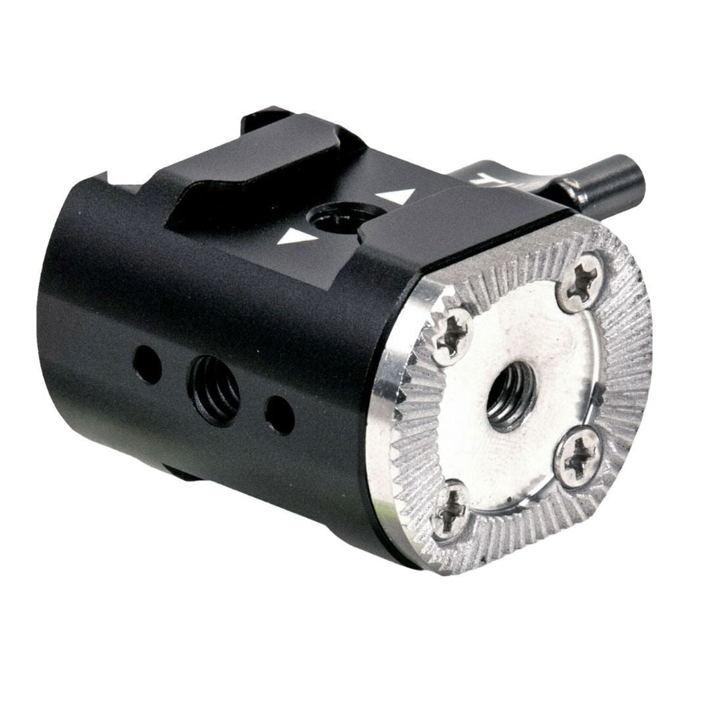 Tilta Right-Side NATO Rail to Rosette Adapter with Cold Shoe Receiver for DJI Gimbal (Black)