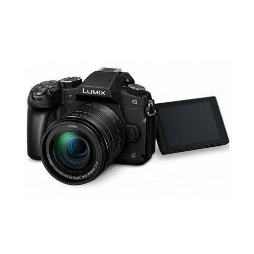 Panasonic LUMIX G85 4K Mirrorless Camera with 12-60mm Lens and Microphone Bundle