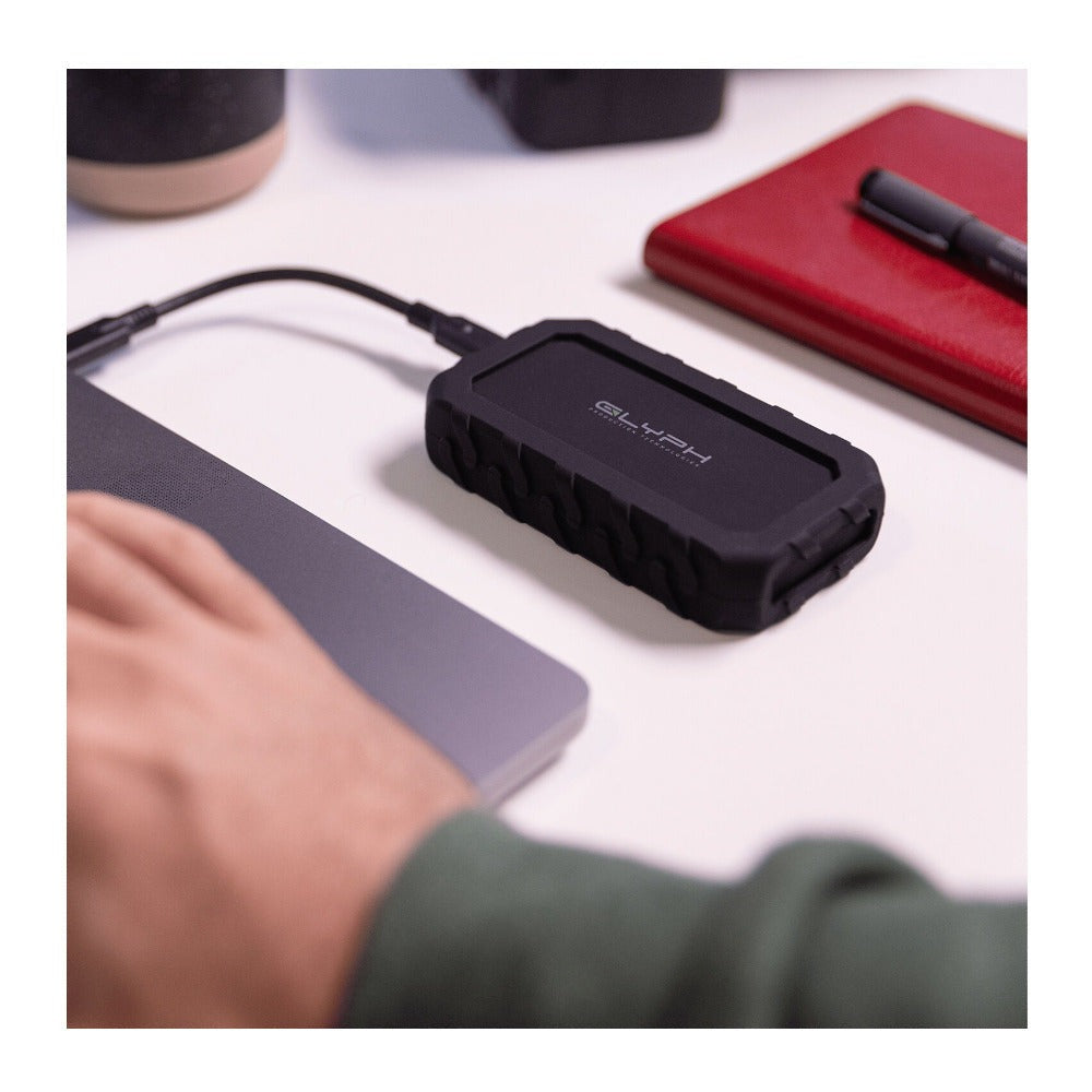 Glyph Atom EX20 1TB NVMe External SSD USB-C 3.2 Gen 2x2 High Speed