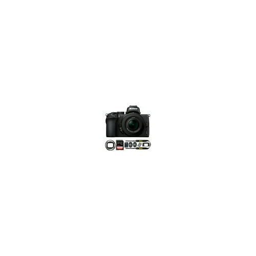 Nikon Z 50 DX-Format Mirrorless Camera with NIKKOR Z 16-50mm Lens, Mount Adapter and Accessories