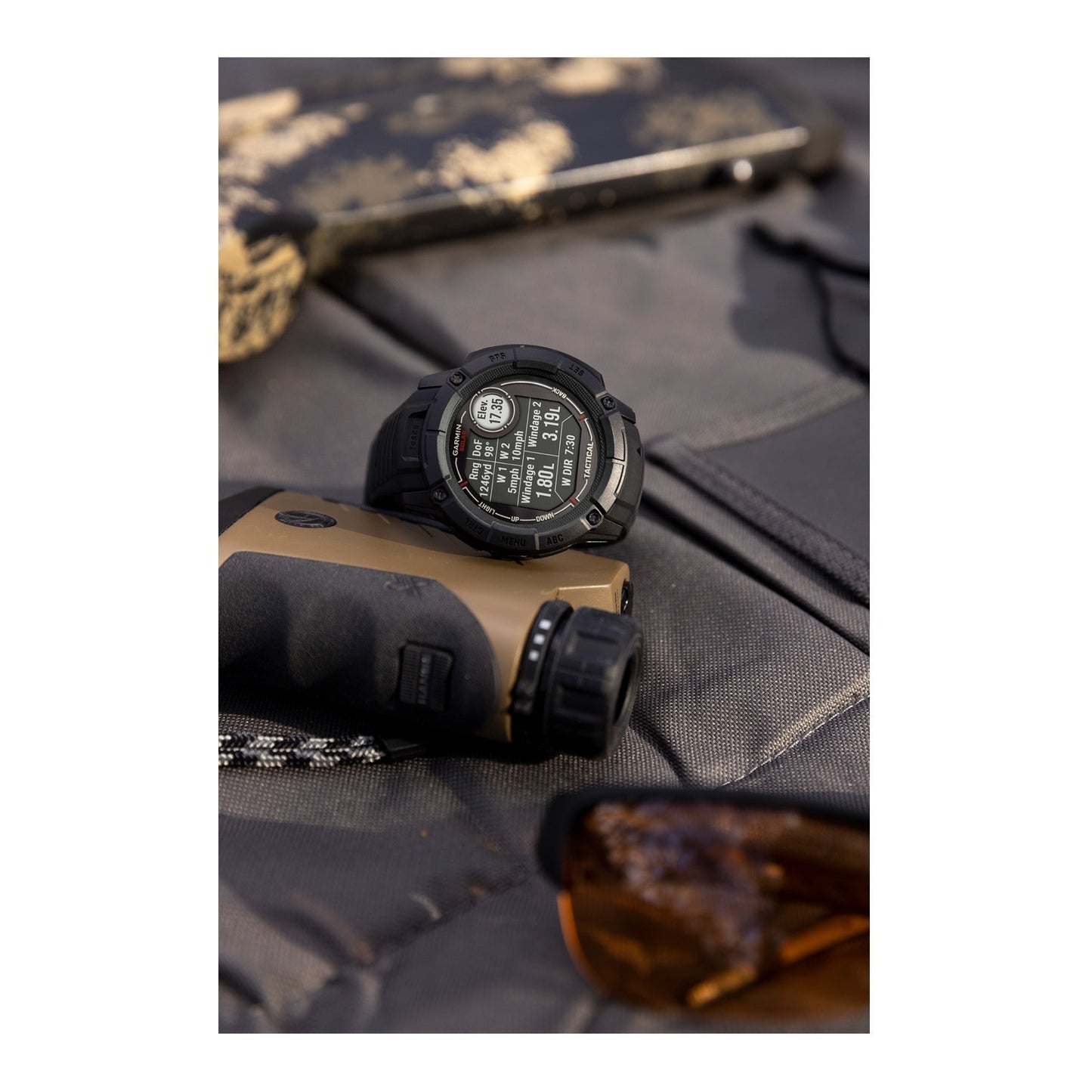 Garmin Instinct 2X Solar Series Smartwatch - Tactical Edition (Black)