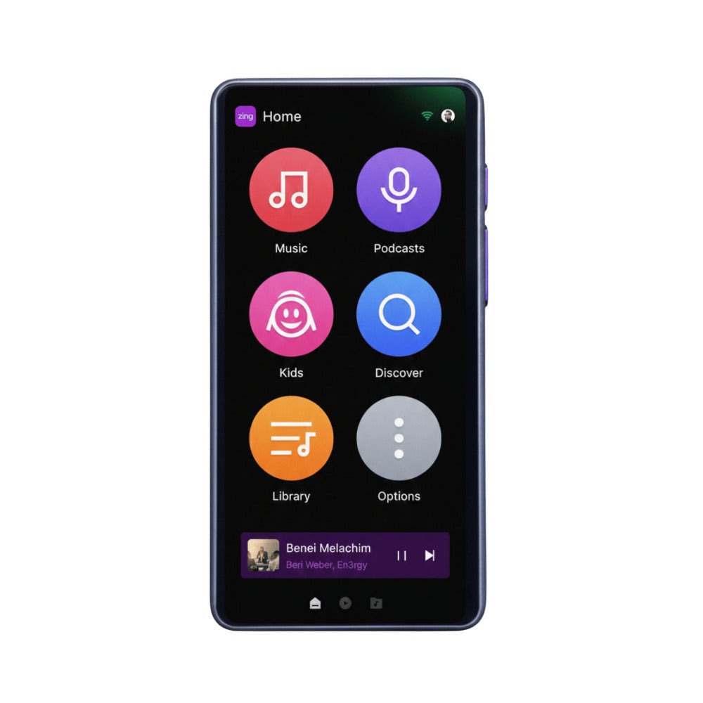 Zing Wave Kosher Music Player