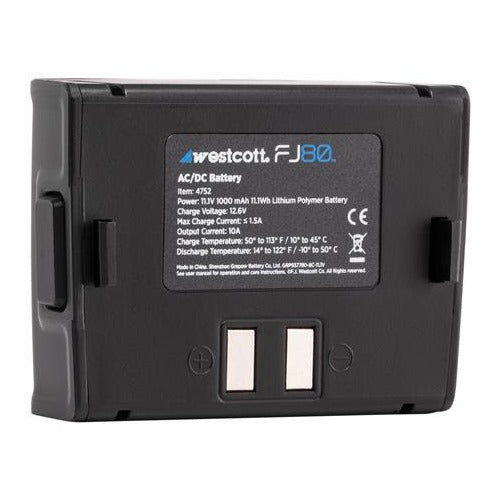 Westcott Lithium Polymer Battery for FJ80 Speedlight