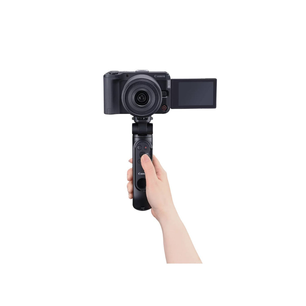 Canon Tripod Grip HG-200TBR with Stereo Microphone and BR-E2 Remote (Black)