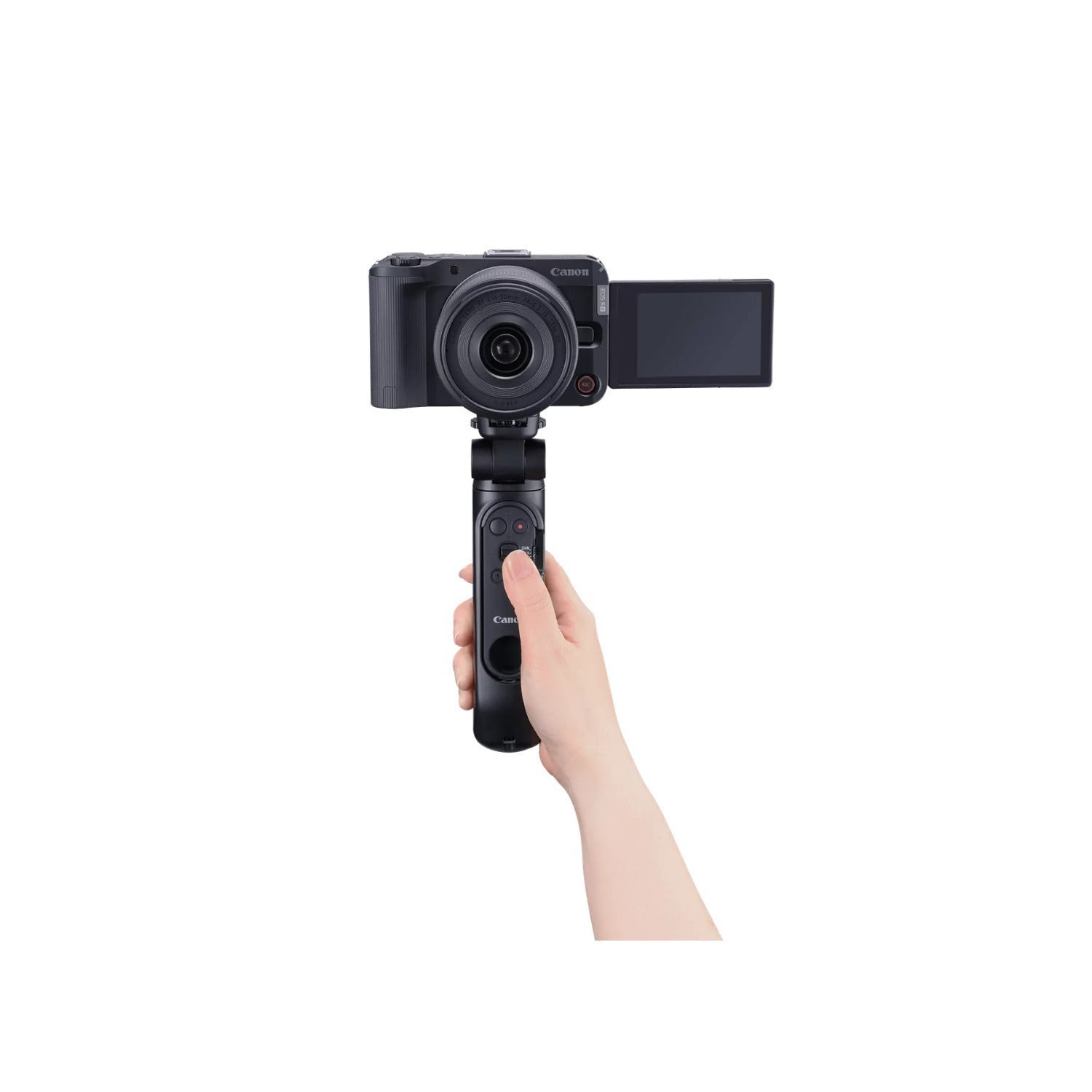 Canon Tripod Grip HG-200TBR with Stereo Microphone and BR-E2 Remote (Black)