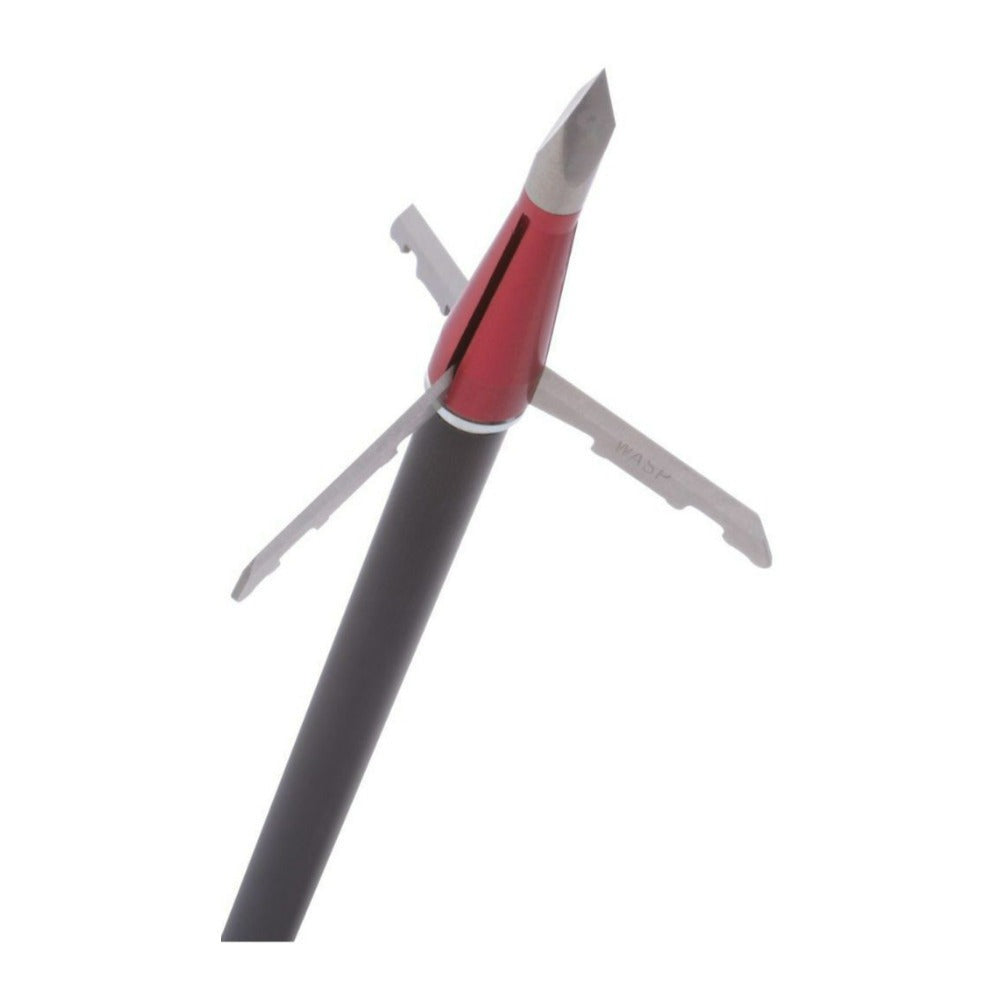 Wasp Jak X 100 Grain Mechanical Broadhead Crossbow Arrow 3 Pack