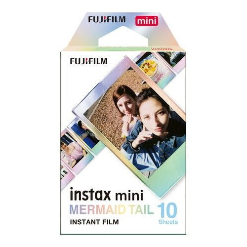 Fujifilm Instax Mini Mermaid Tail Film, Glitter Styles (10 Exposures)