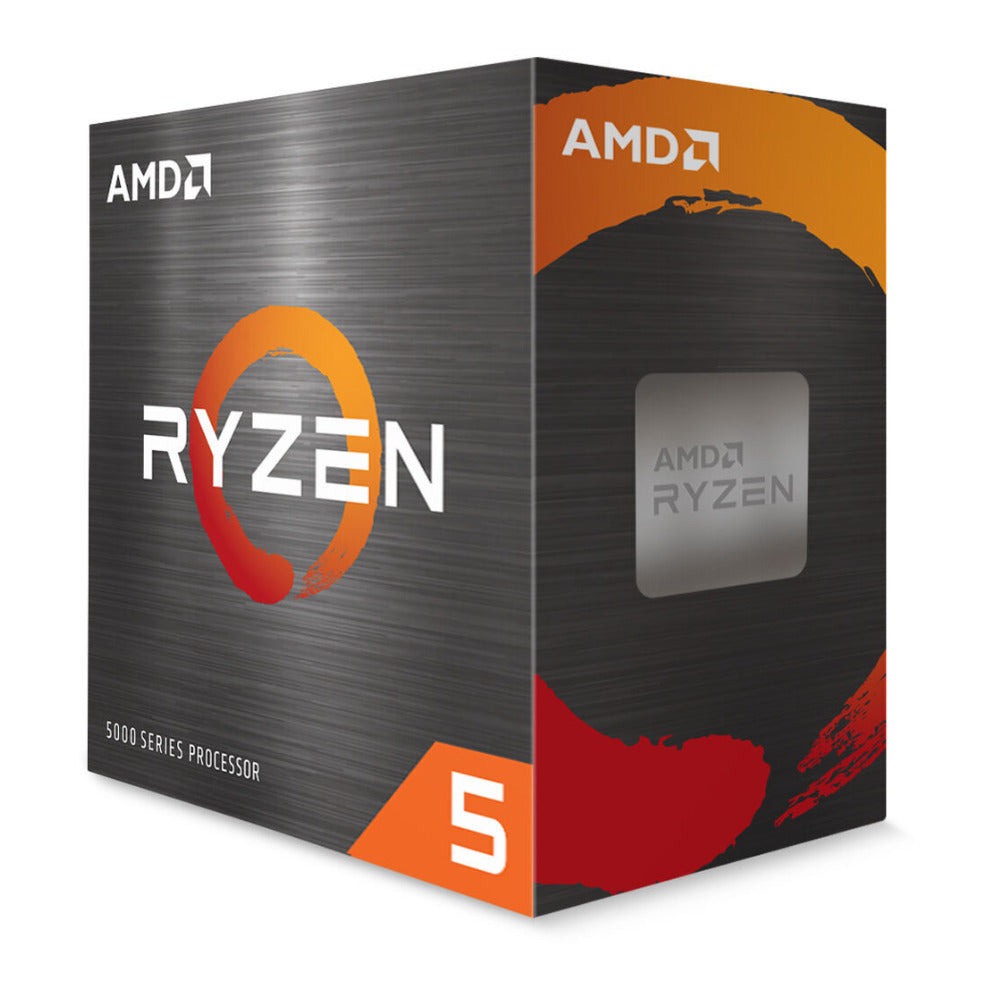 AMD Ryzen 5 5600 3.5 GHz 6-Core AM4 Desktop Processor with Wraith Stealth Cooler