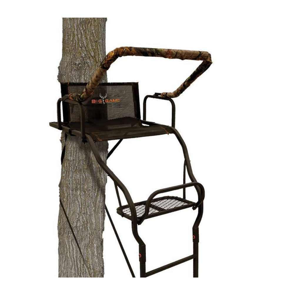 Big Game Treestands Warrior Elite Ultra-Wide 17 ft Climbing Tree Stand