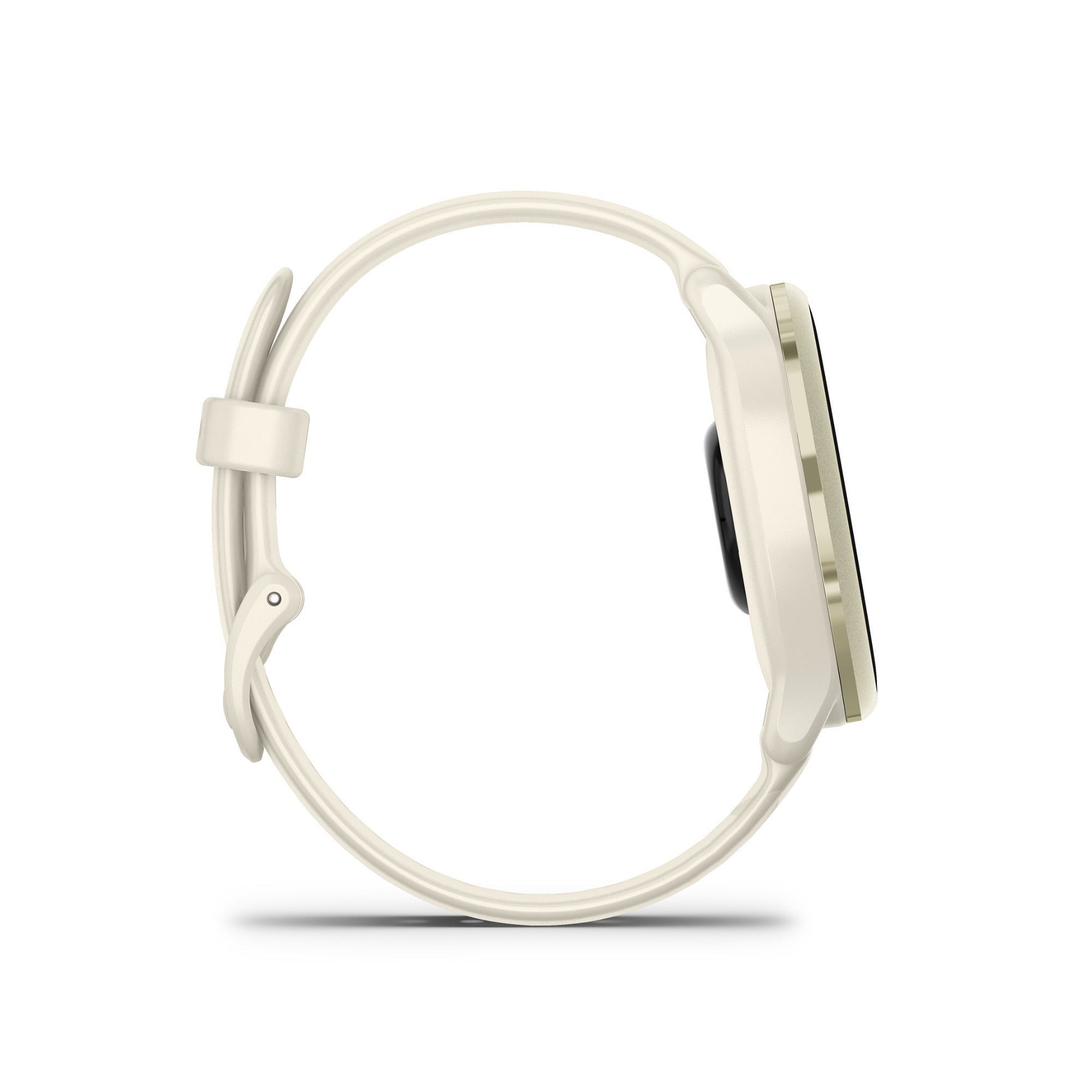 Garmin vivoactive 6 GPS Smartwatch (Lunar Gold/Bone) with Earbuds Bundle