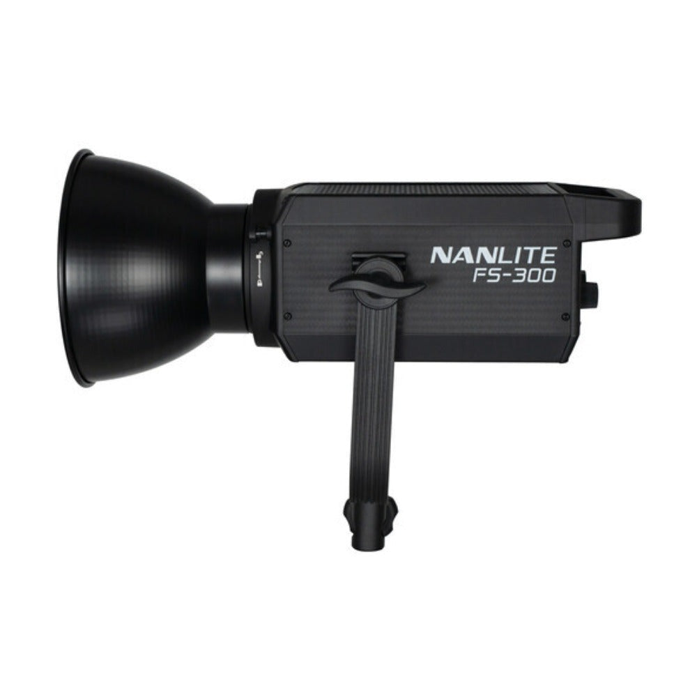 Nanlite FS-300 Daylight AC LED Monolight with Rapid 90 Parabolic Softbox Bundle