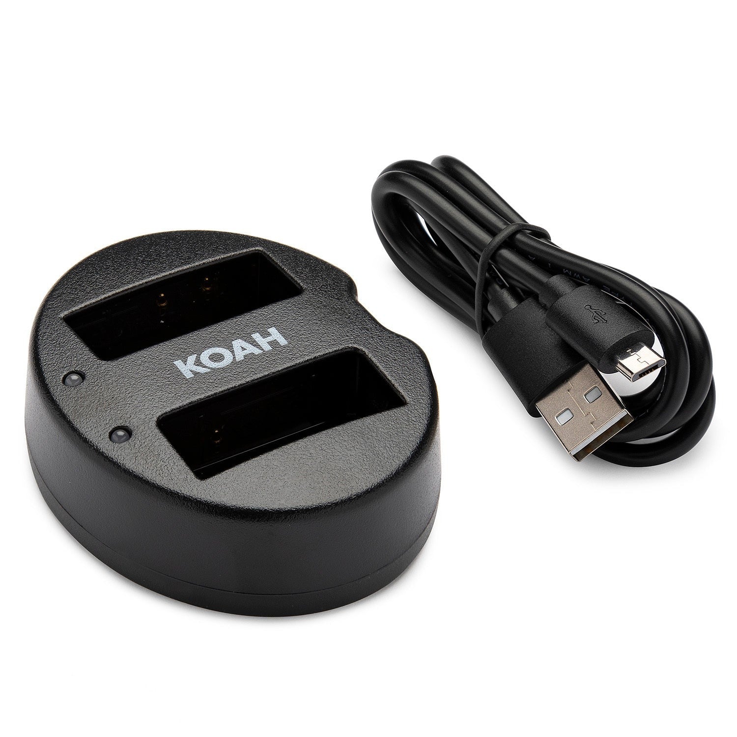 Koah PRO Panasonic DMW-BLG10 2-Pack 1100mAh Battery and Dual Charger
