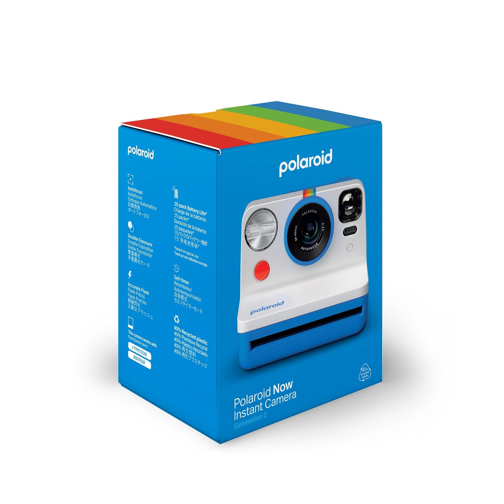 Polaroid NOW Instant Camera Generation 2 (Blue)
