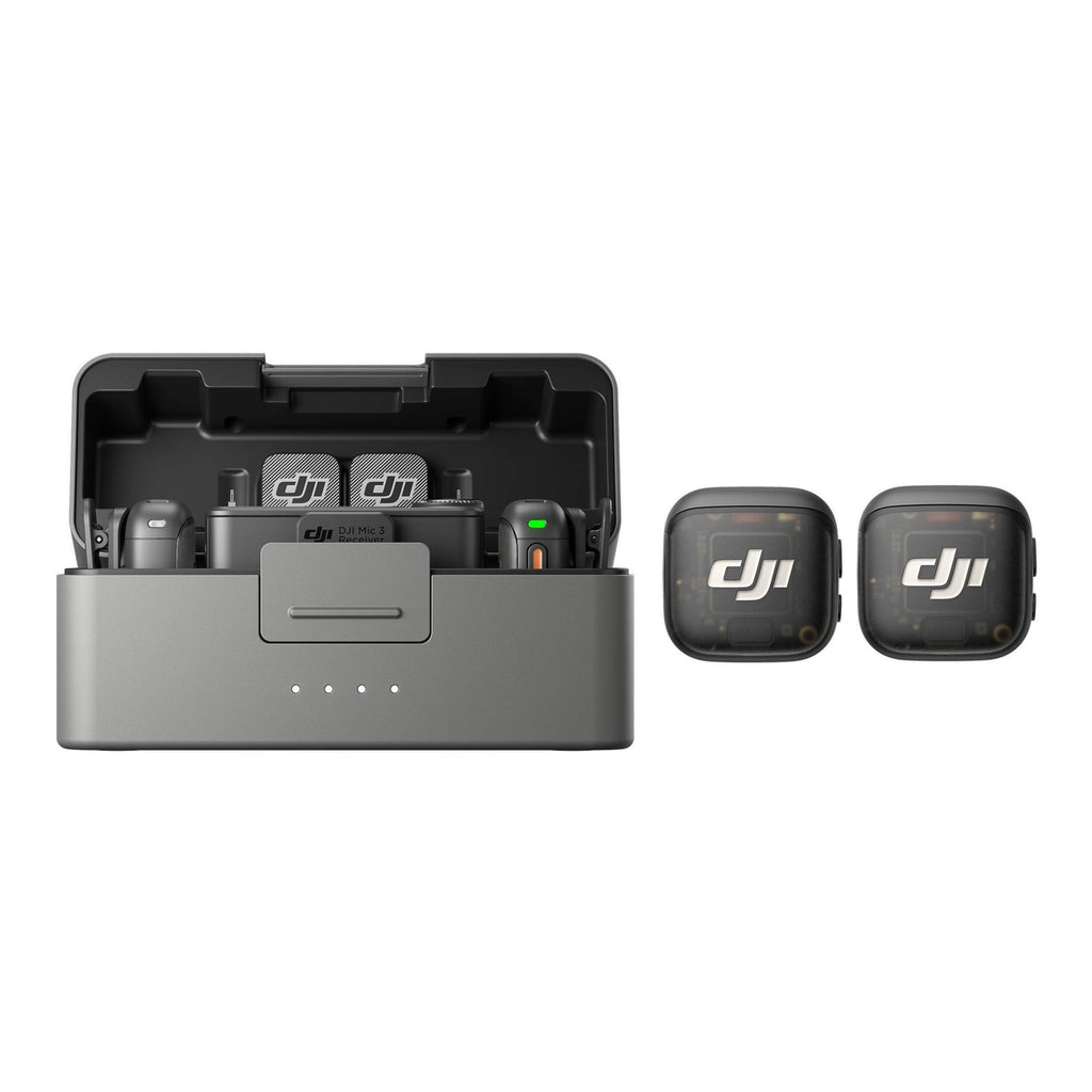DJI Mic 3 2-Person Compact Wireless Microphone Recorder - Camera and Smartphone