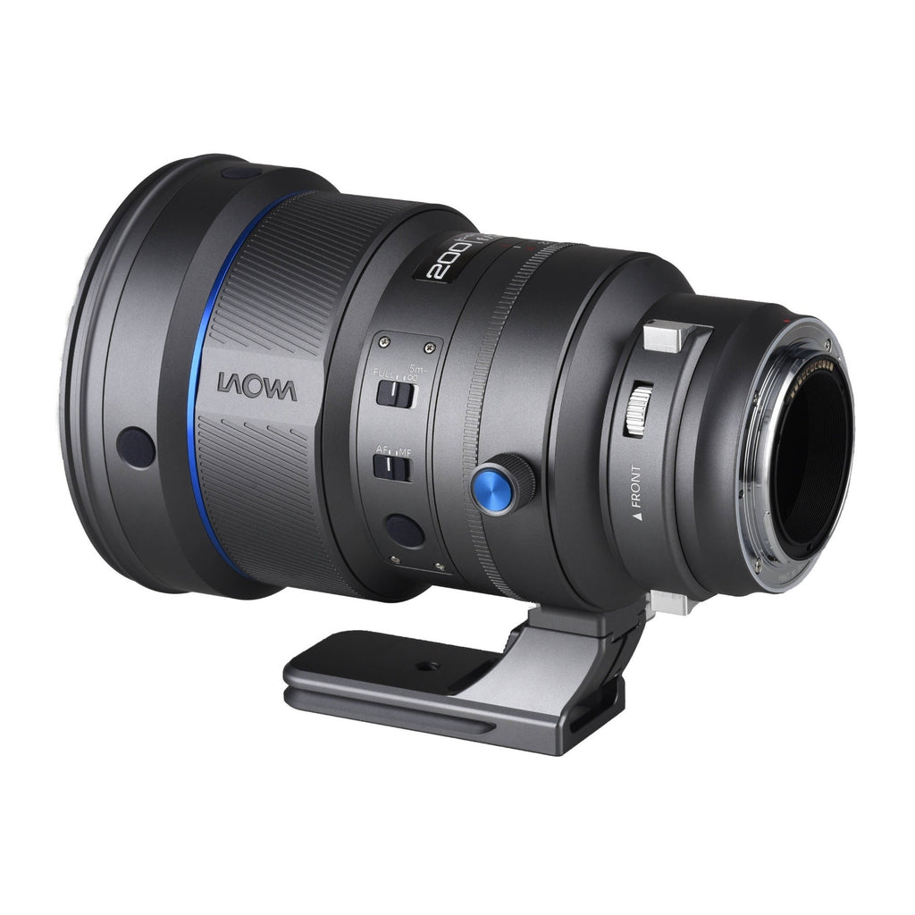 Laowa 200mm f/2 AF FF Telephoto Prime Lens (Nikon Z, Gray)