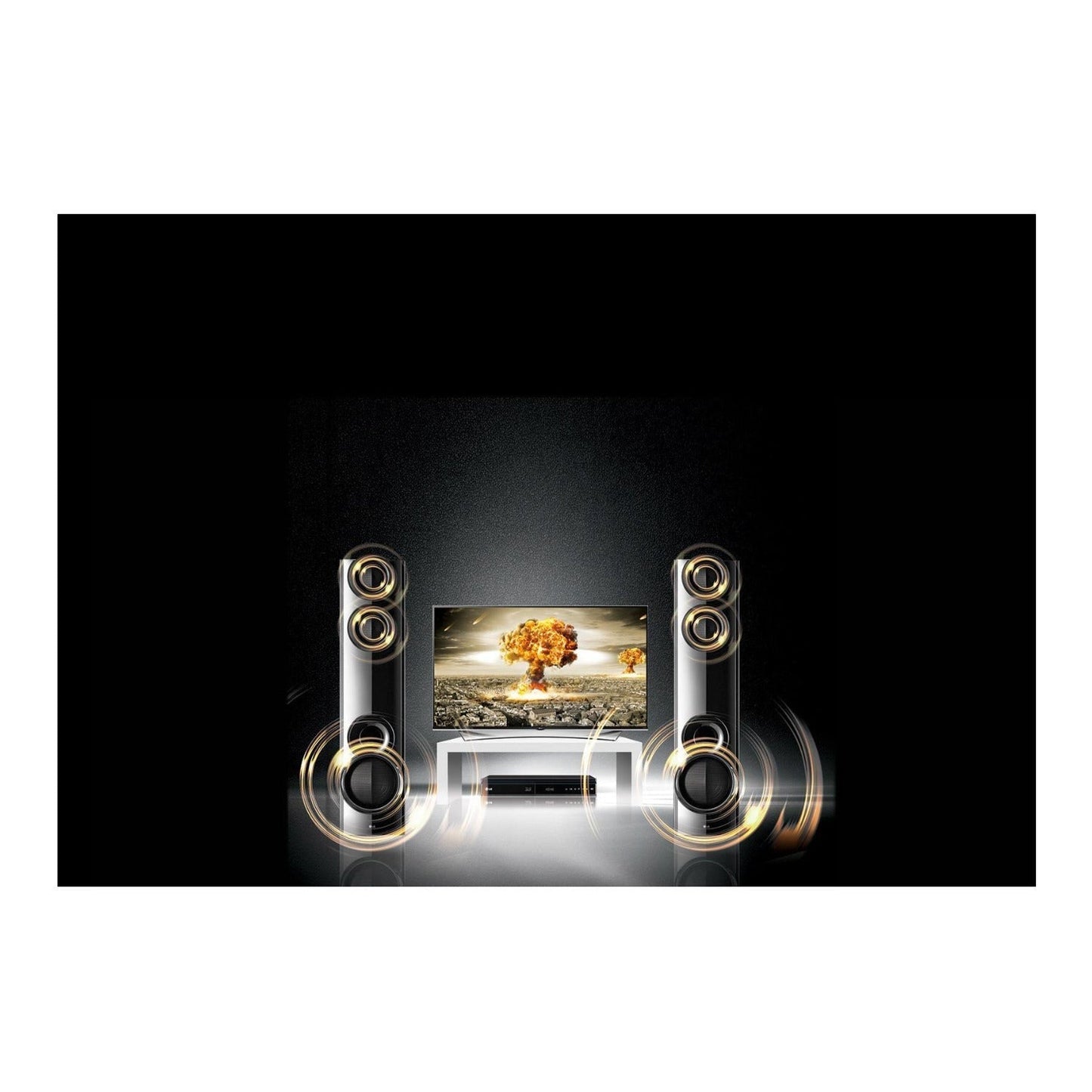 LG 3D-Capable 1000W 4.2 Channel Blu-ray Disc Home Theater System