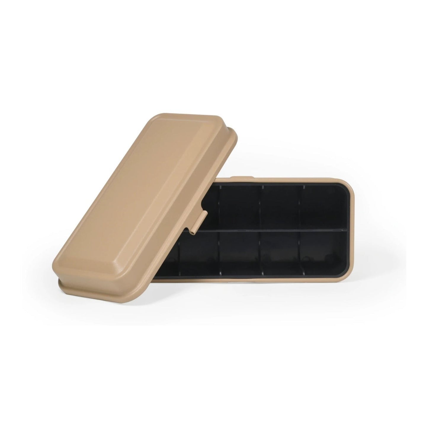 Kodak Steel 35mm and 120mm Film Roll Case (Holds 10 35mm or 8 120mm Rolls, Beige)