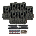 Browning Trail Cameras - Defender Wireless Pro Scout Max HD AI (6-Pack) Bundle