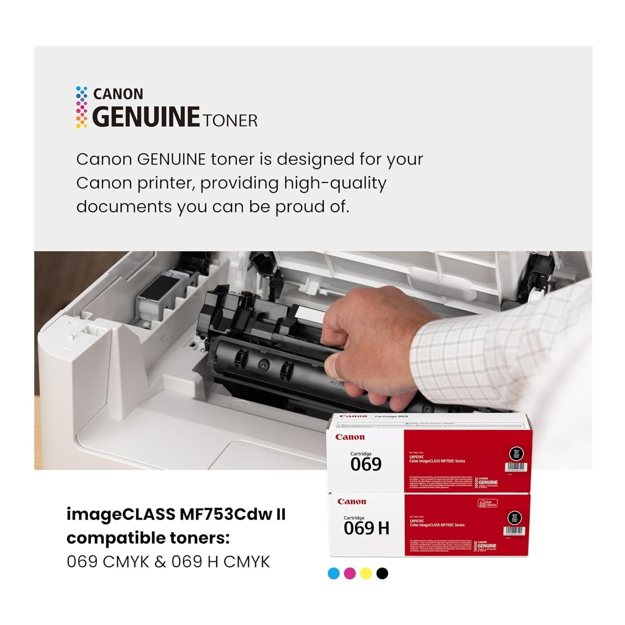 Canon Color imageCLASS MF753Cdw II Wireless Duplex All-in-One Laser Printer