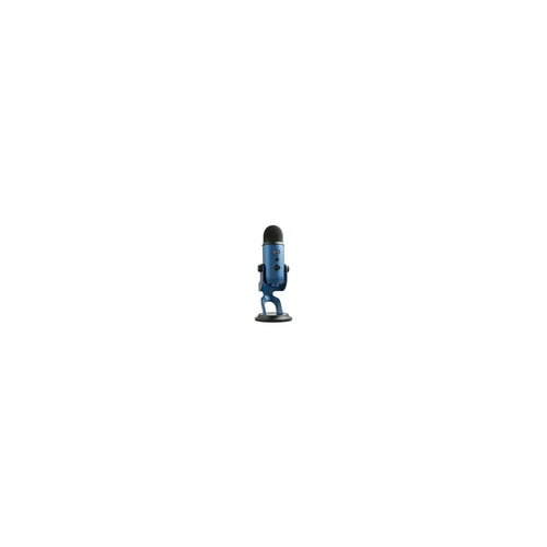 Blue Microphones Yeti USB Microphone (Midnight Blue) with Knox Gear Pop Filter (Large) Bundle