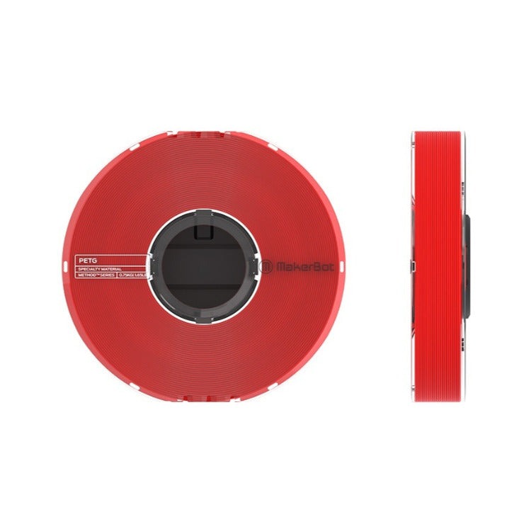 MakerBot PETG Specialty Filament Spool for Method 3D Printer (Red, 1.65lb)