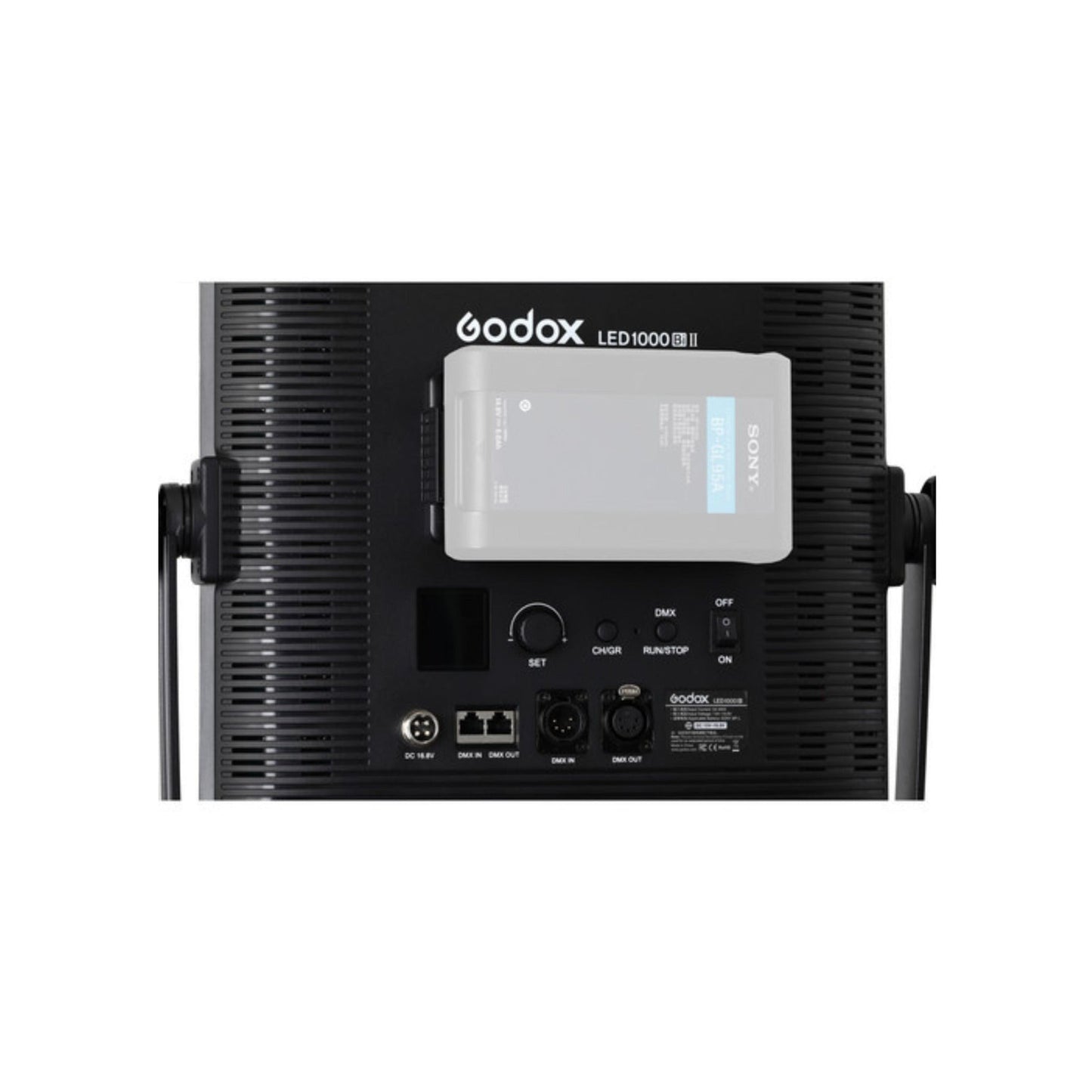 Godox LED1000Bi II Bi-Color DMX LED Video Light, 3300-5600K Color Temperature
