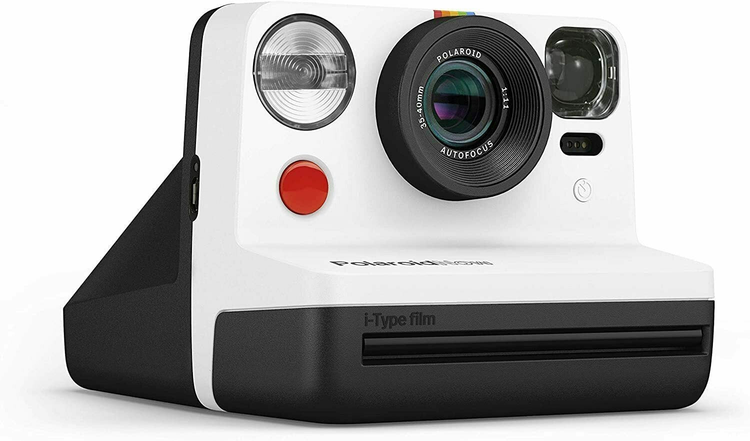 Polaroid Originals Now i-Type Instant Film Camera (Black and White) with Film