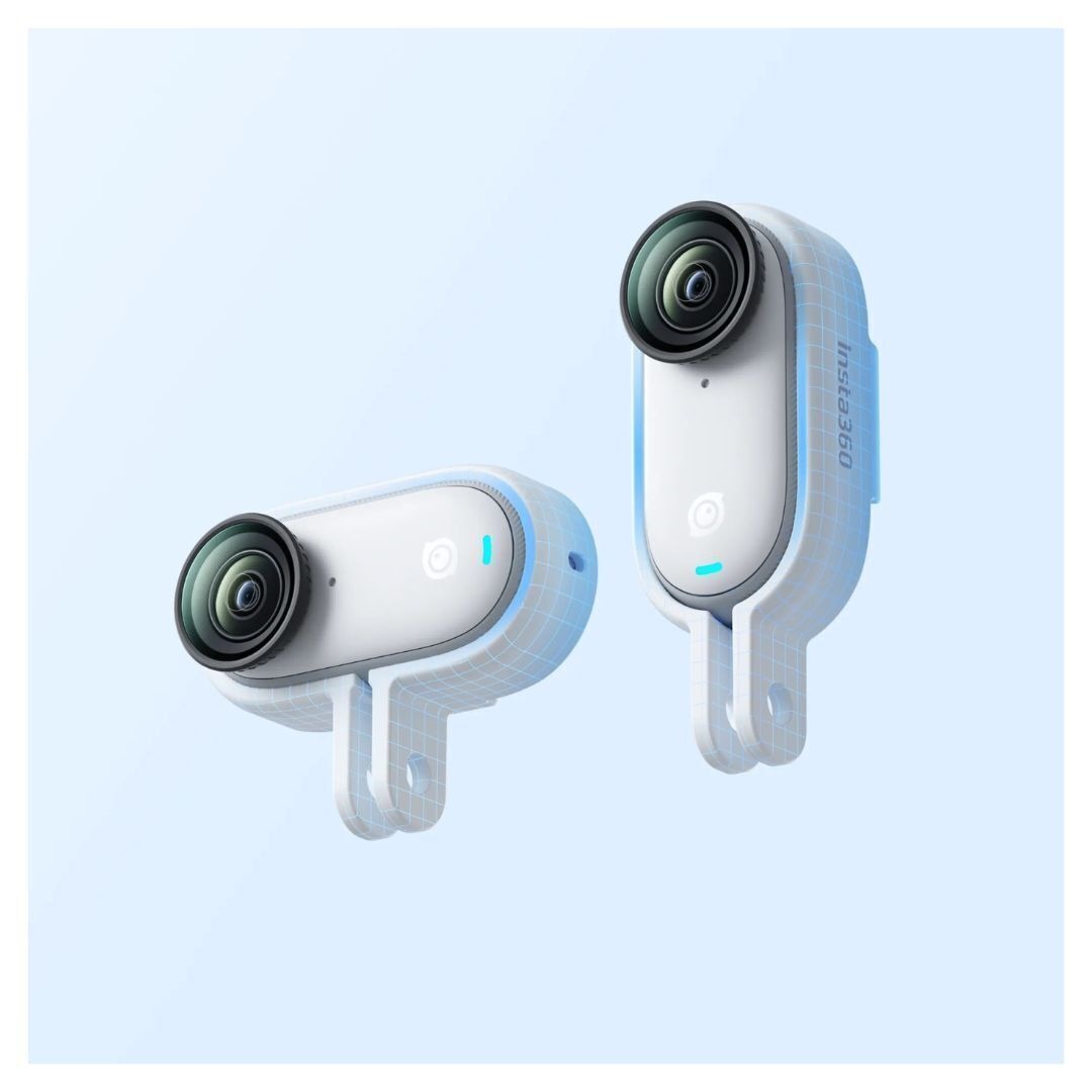 Insta360 Vertical and Horizontal Action Mount Set for GO 3S Camera (White)