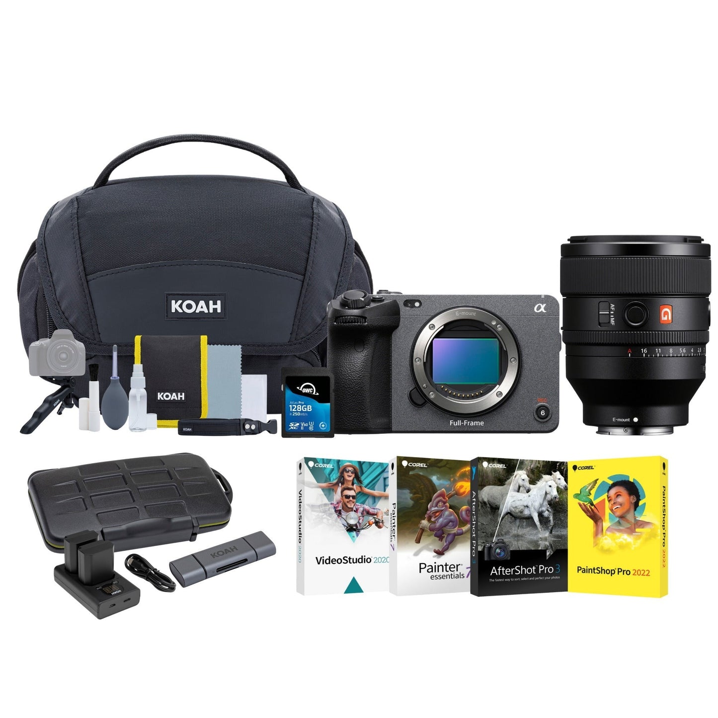Sony FX3A Full-Frame Cinema Camera with 50mm f/1.2 GM Lens Bundle