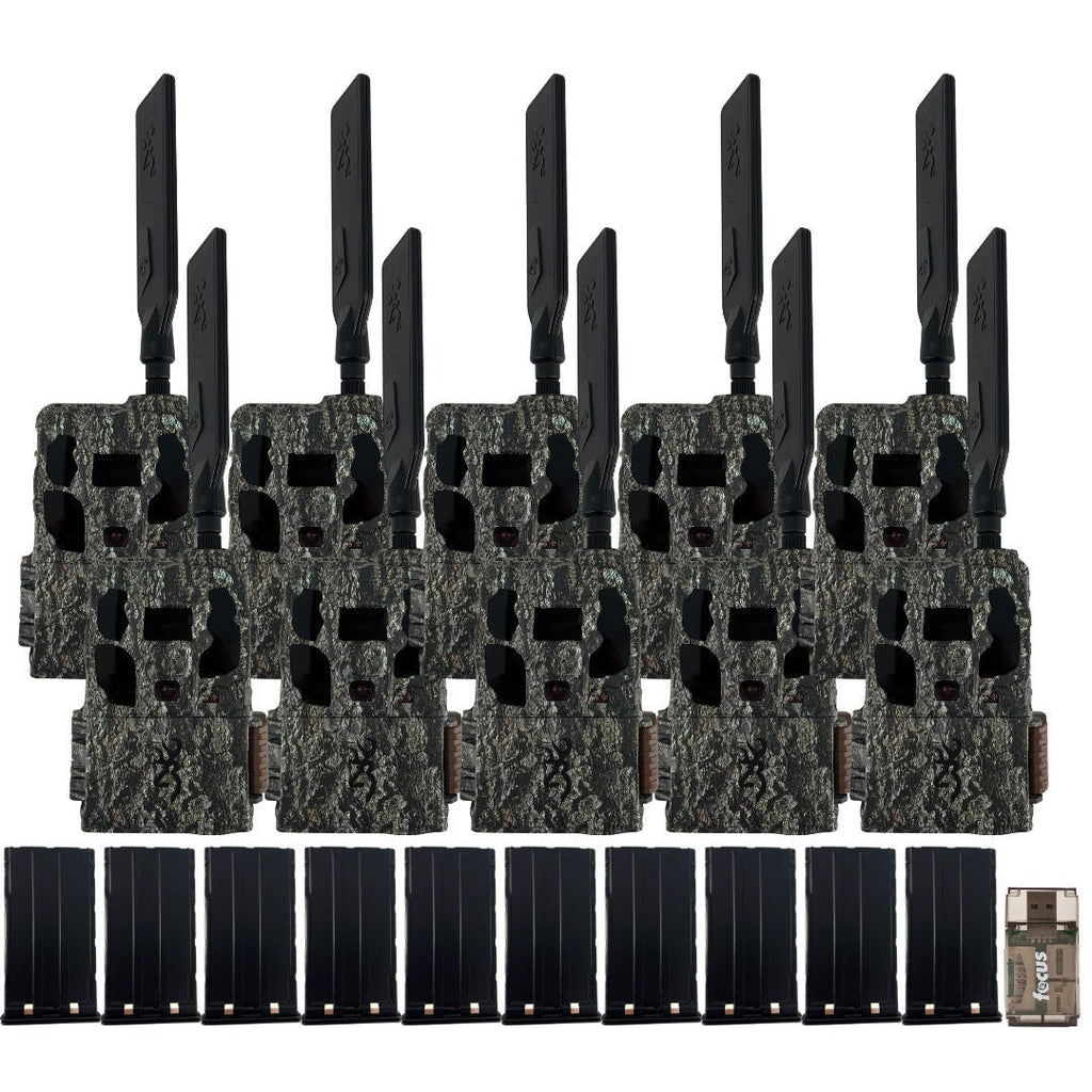 Browning Trail Camera Defender Wireless Pro Scout Max HD AI 46MP Bundle