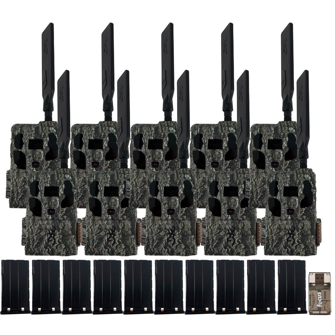 Browning Trail Camera Defender Wireless Pro Scout Max HD AI 46MP Bundle