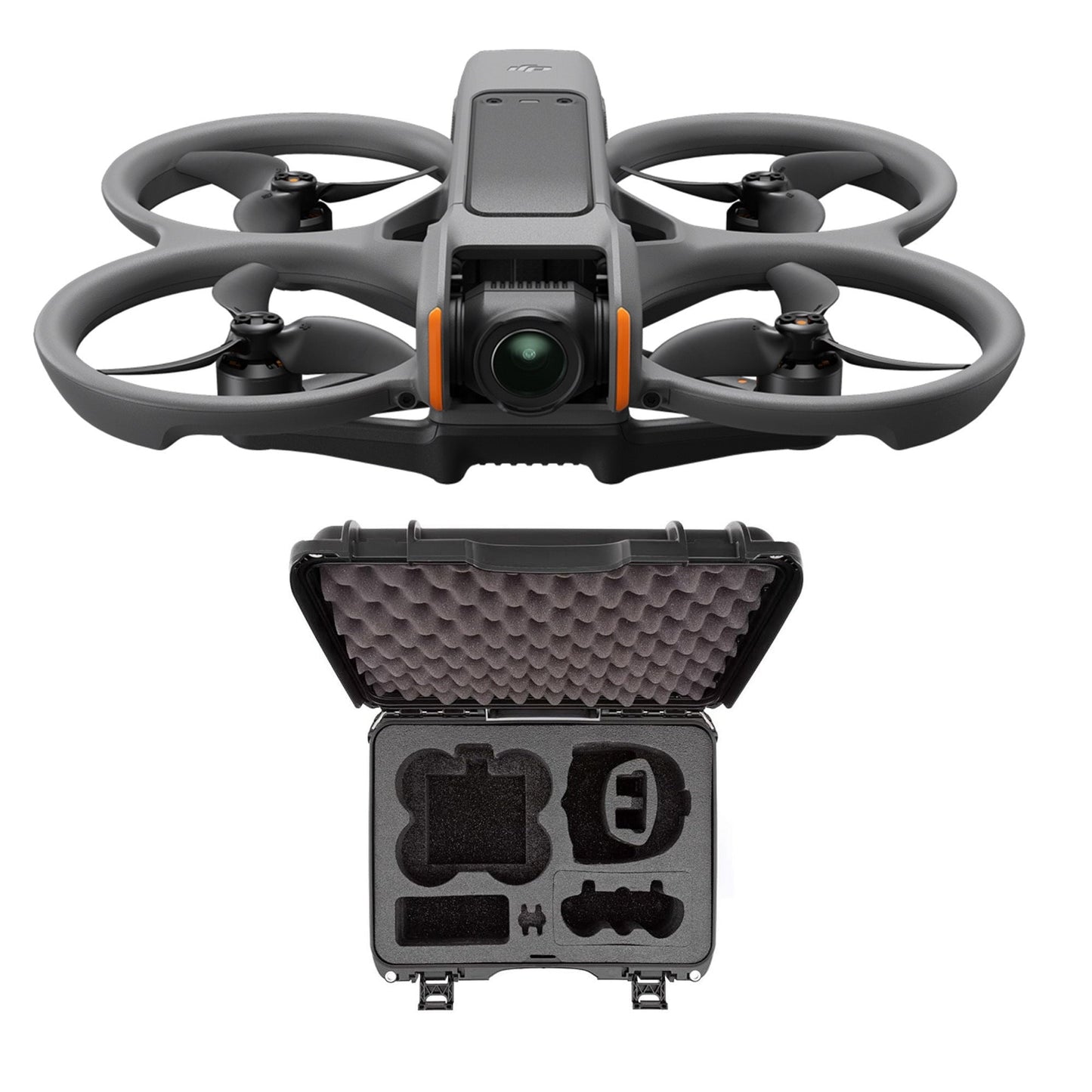 DJI Avata 2 (Drone Only) with Hard Case for DJI Avata 2 (Black) Bundle