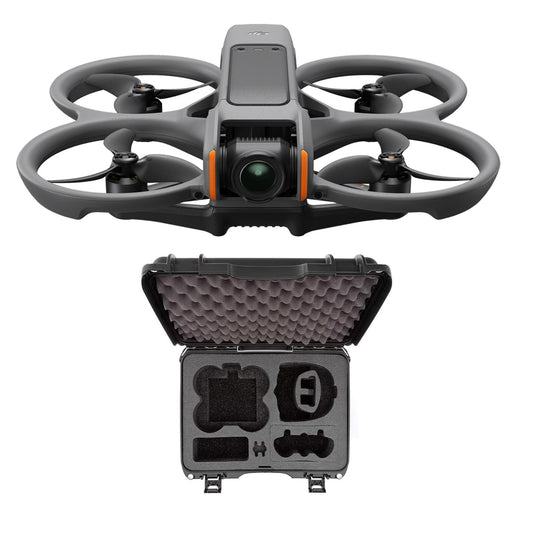 DJI Avata 2 (Drone Only) with Hard Case for DJI Avata 2 (Black) Bundle
