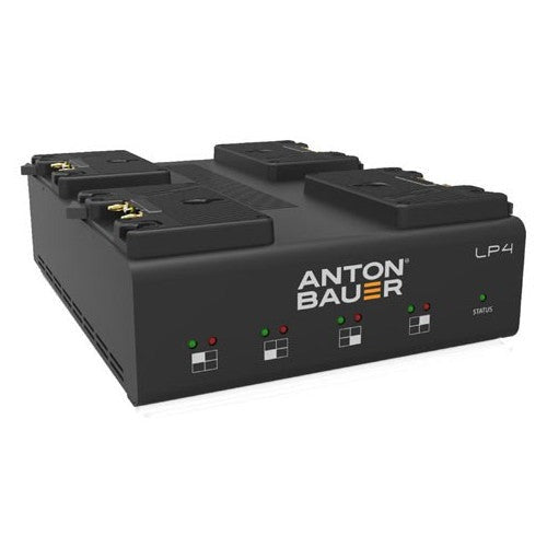 Anton Bauer LP4 Quad Gold-Mount Battery Charger