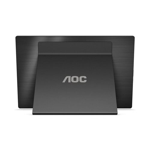 AOC 16T2 Portable Monitor, 15.6" Full HD Touch, IPS, USB-C, Micro HDMI (Certified Refurbished)