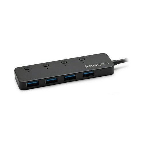 Logitech G502 Light Speed Wireless Gaming Mouse and Knox Gear 4-Port USB 3.0 Hub