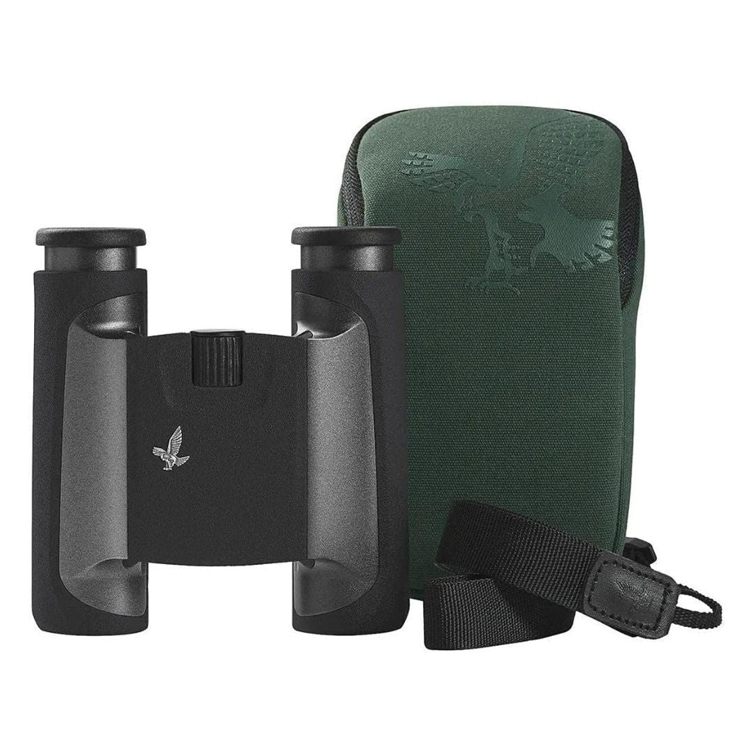 Swarovski 10x25 CL Pocket Binoculars (Anthracite, Wild Nature Field Bag)