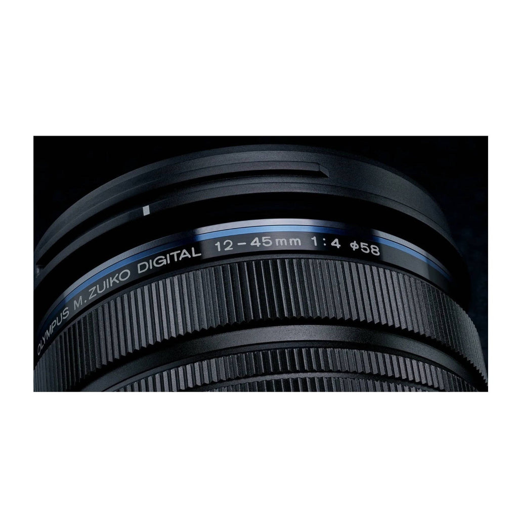 OM SYSTEM OM-5 Mark II Camera with 12-45mm f/4 Lens (Black) & 40-150mm f/4 Lens