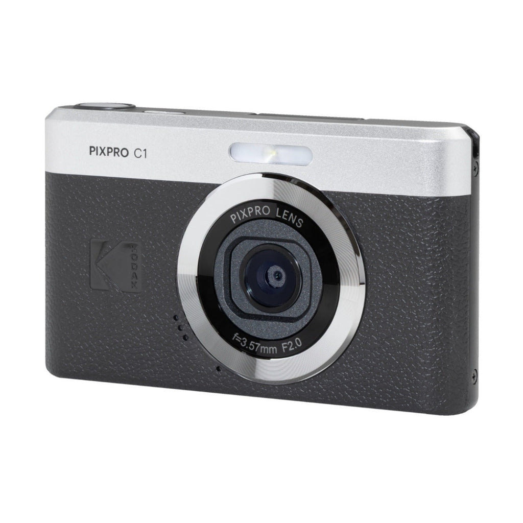 KODAK PIXPRO C1 Friendly Zoom 13MP 1080p Digital Camera - 26mm F/2.0 (Black)