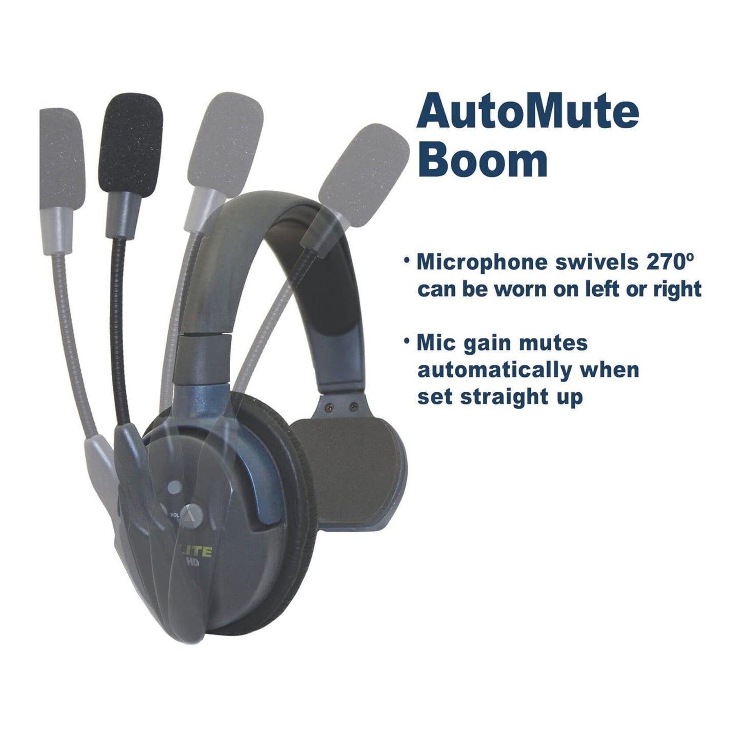 EARTEC UL2S Ultralite-HD 2-Person Wireless Intercom Headset Communication System