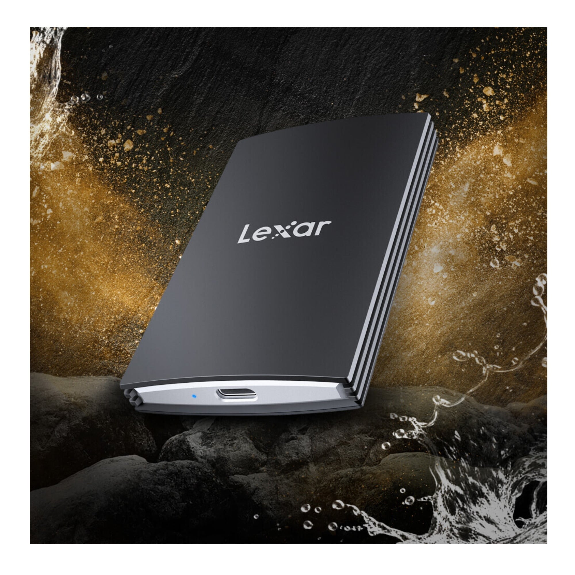 Lexar ARMOR 700 2TB USB 3.2 Gen 2x2 Portable SSD with IP66 Protection (Black)