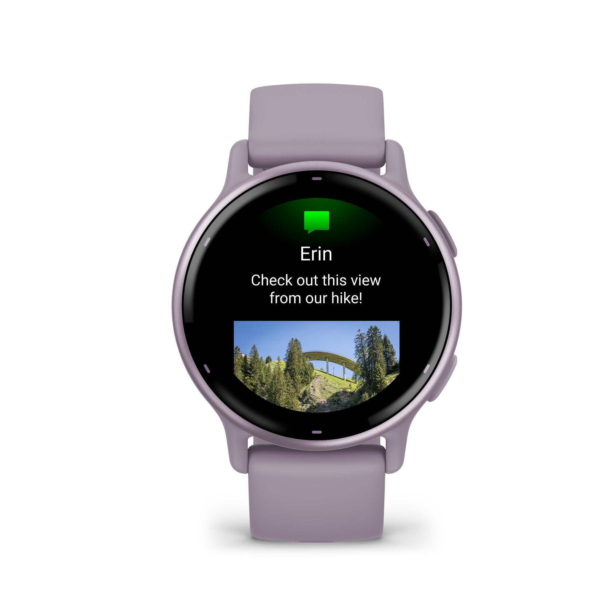 Garmin vívoactive 5 GPS Smartwatch (Metallic Orchid/Orchid) (Used)