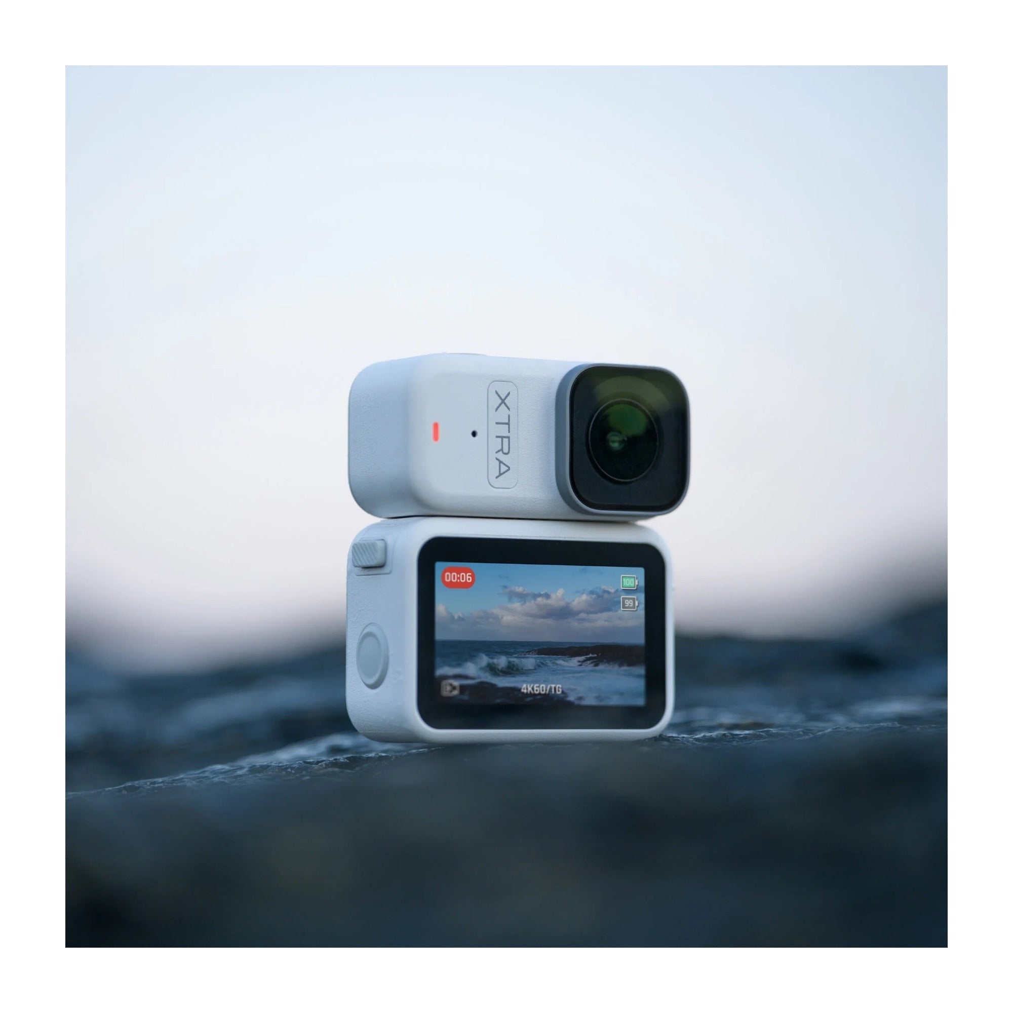 Xtra Atto 4K60 Action Camera for Vlogging and Travel